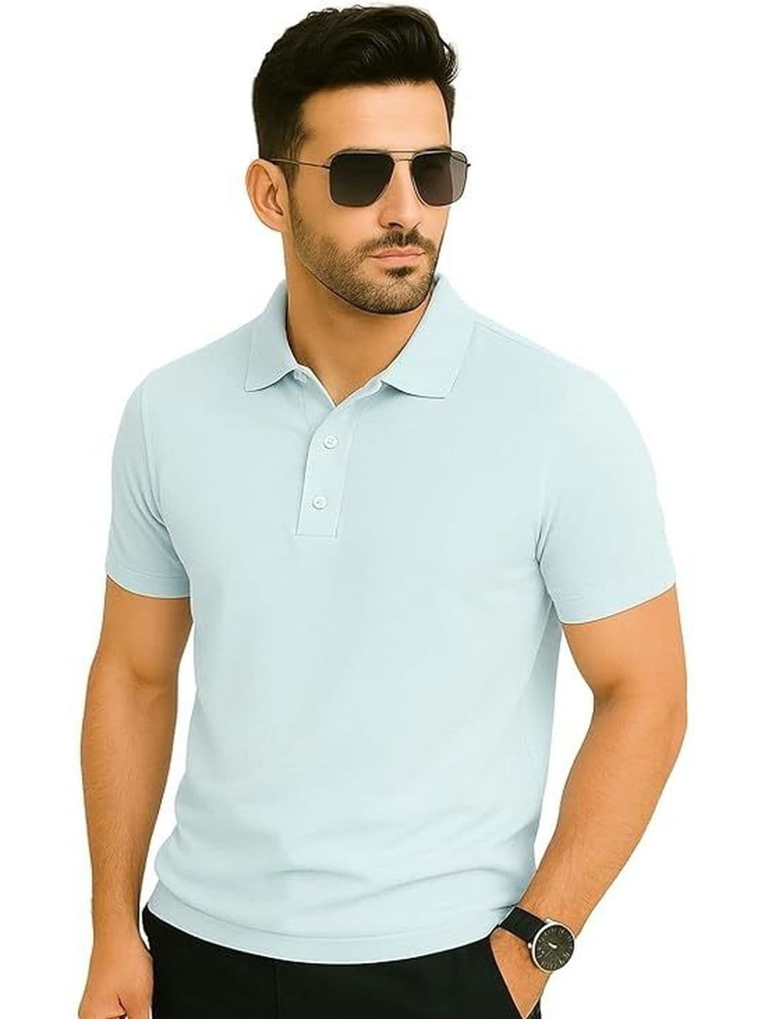Todo Basique Men Polo Collar T-shirt - view 1