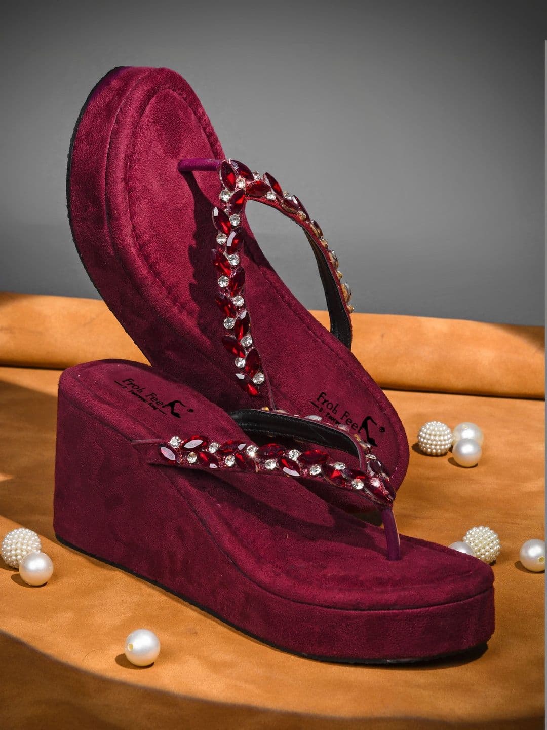 Froh Feet Party Wedge Sandals - view 1