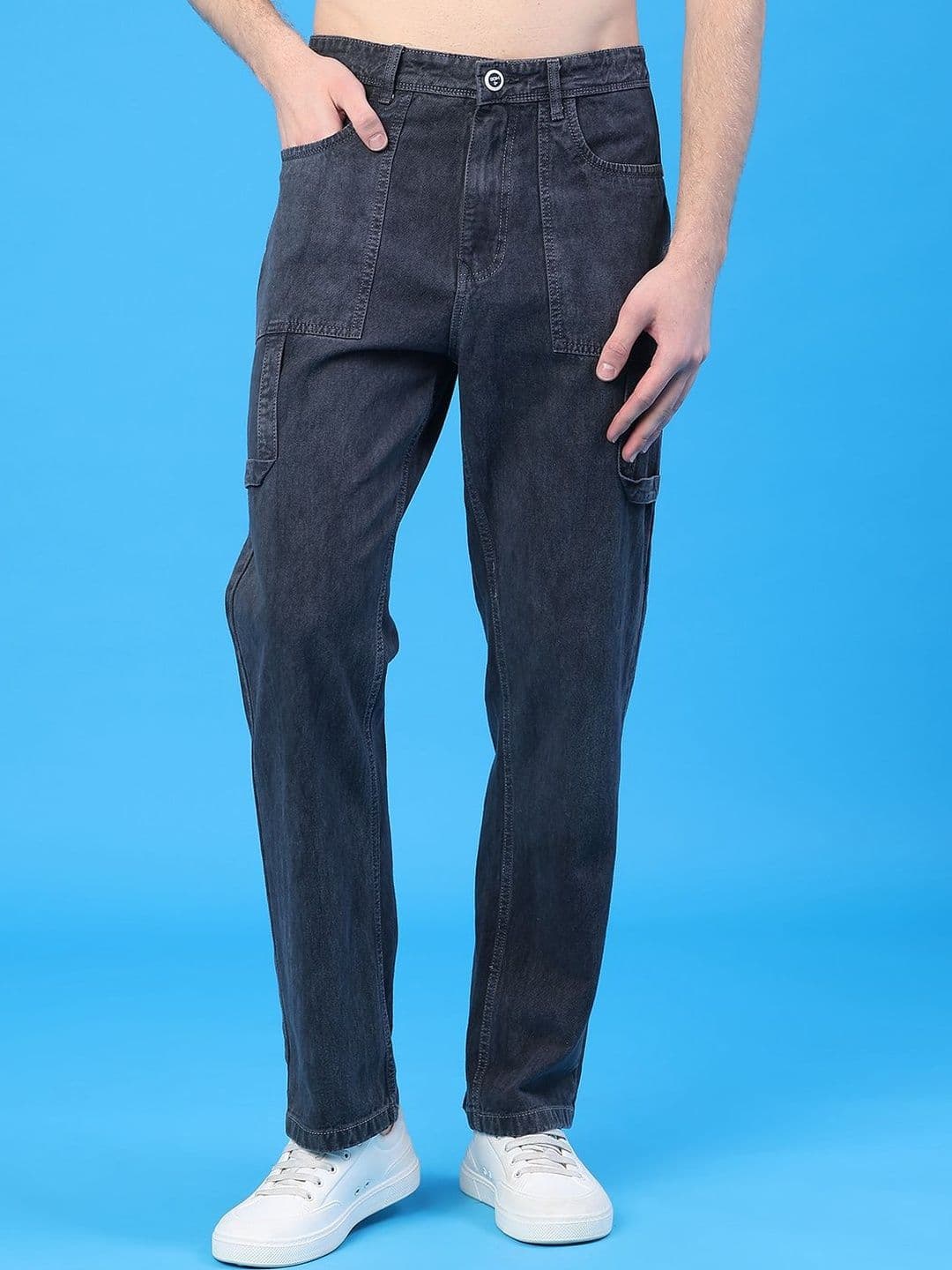 V-Mart Men Regular Fit Mid-Rise Light Fade Jeans - view 1