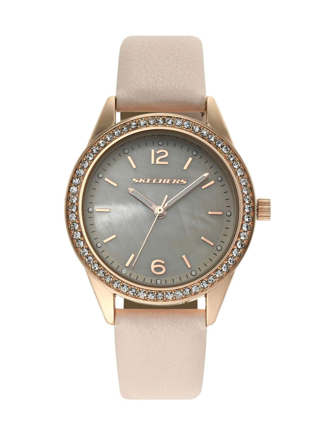 Skechers Women Gift Sets Mother of Pearl Dial Analogue Watch with Bracelets SR9056 - view 1