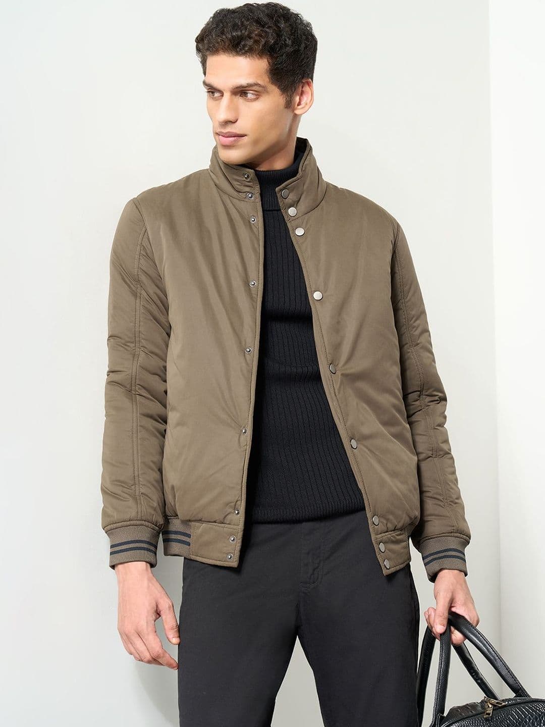 Peregrine by Pantaloons Men Bomber Jacket - view 1