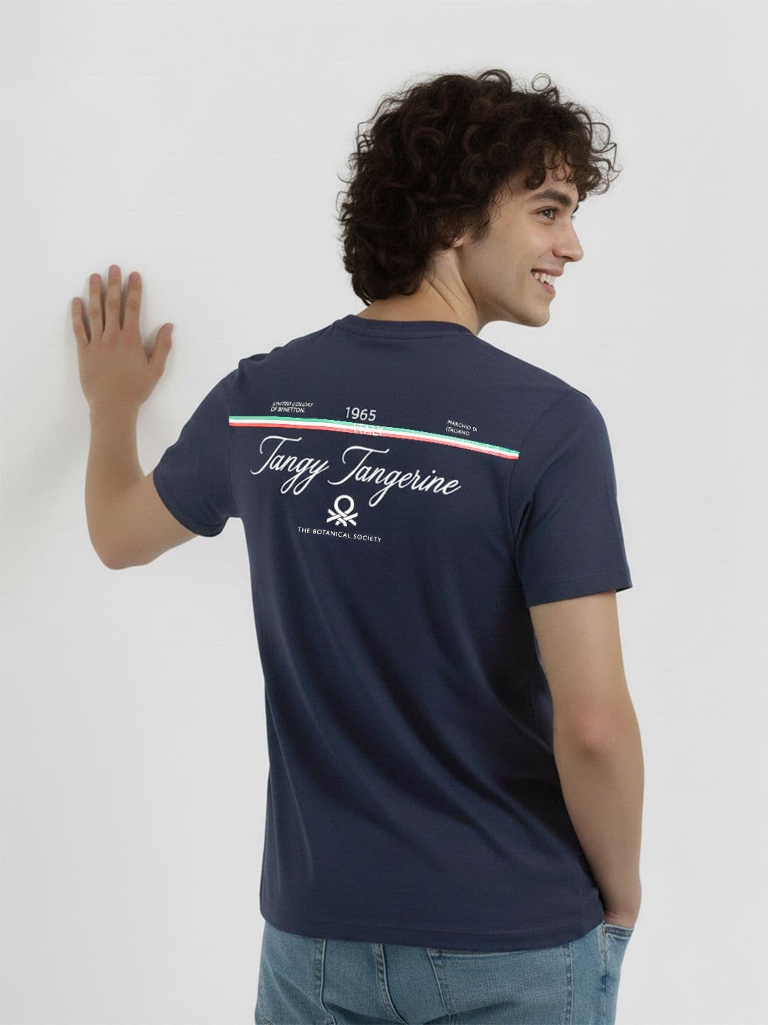 United Colors of Benetton Typography Printed Relaxed Fit T-shirt - view 1