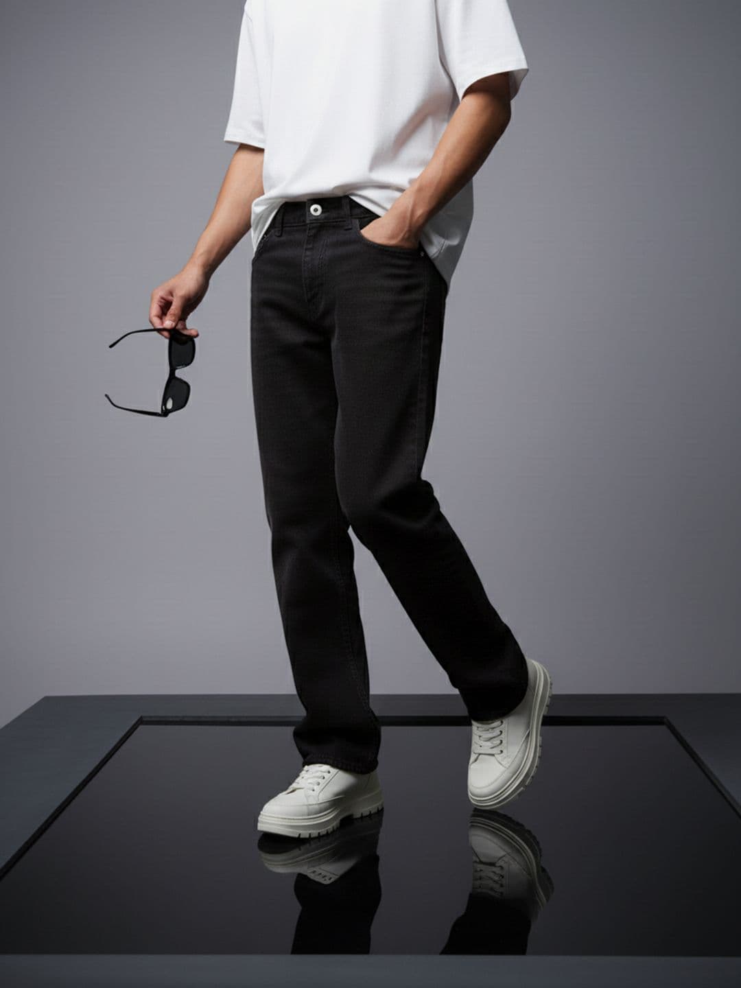 SOKO STREET Men Pure Cotton Jeans - view 1