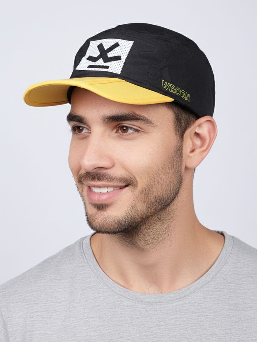 WROGN Unisex Colourblocked Foldable Baseball Cap - view 1
