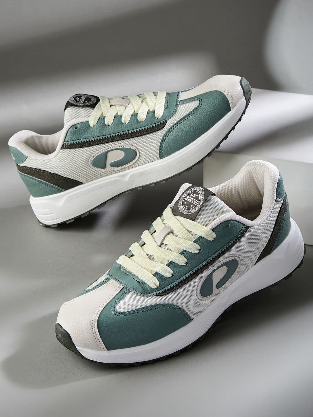 Campus ASEND Men Colourblocked TPR Sneakers - view 1