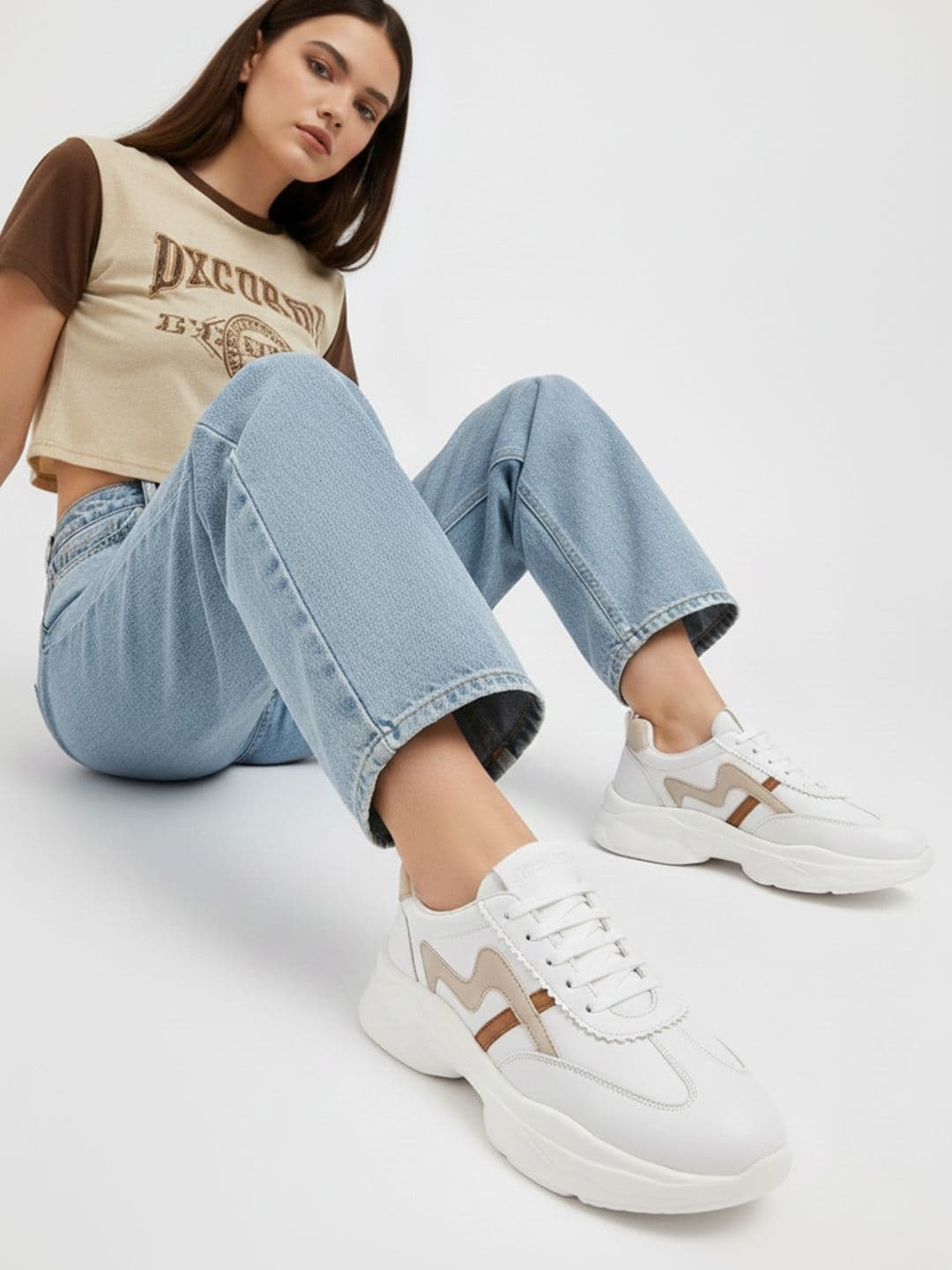 glitchez Women Colourblocked Sneakers - view 1