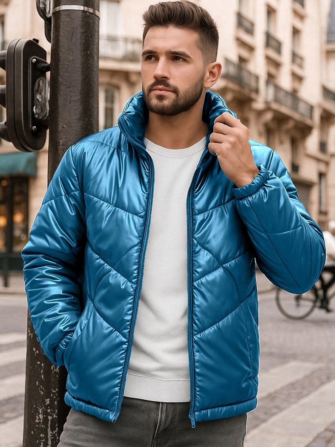Bewakoof Men Puffer Jacket - view 1