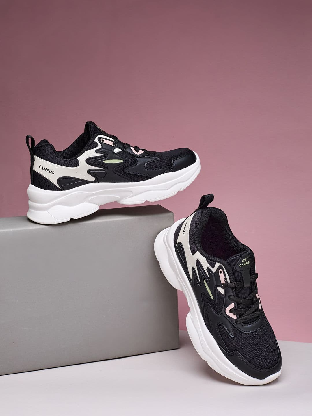 Campus TWIRL Women Lace-Up Sneaker - view 1