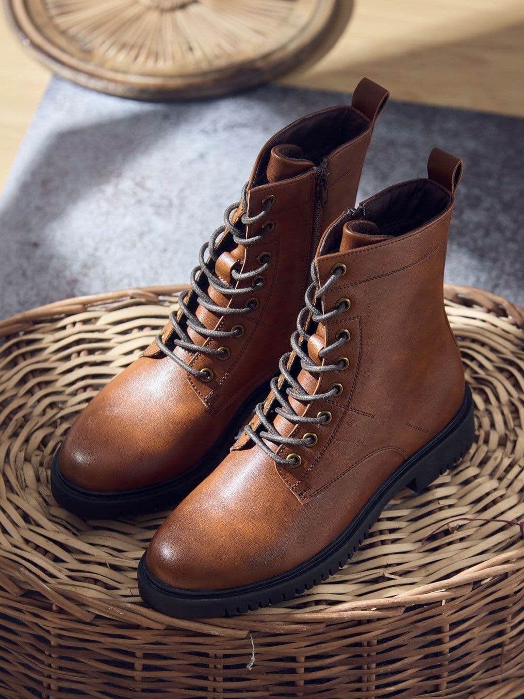 The Roadster Lifestyle Co Women Textured Ankle Length Versatile Boot - view 1