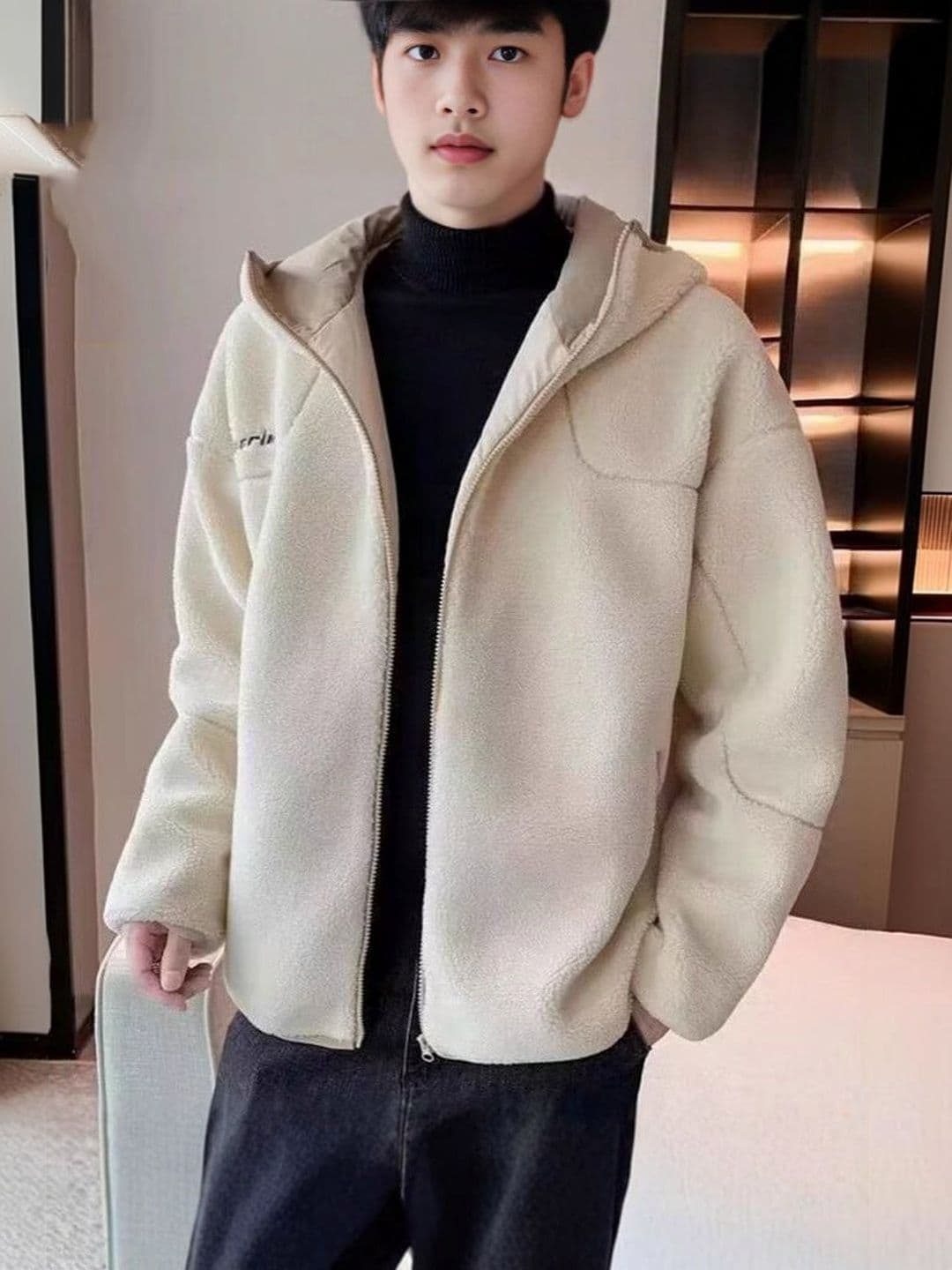 StyleCast x Revolte Men Outdoor Open Front Jacket - view 1