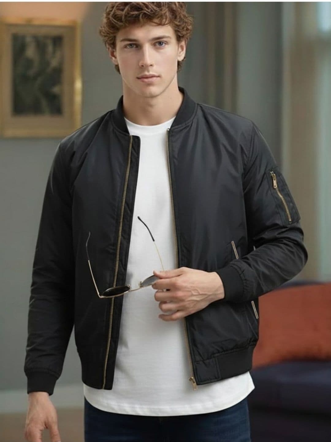 MIA FASHION Men Windcheater Bomber Jacket - view 1