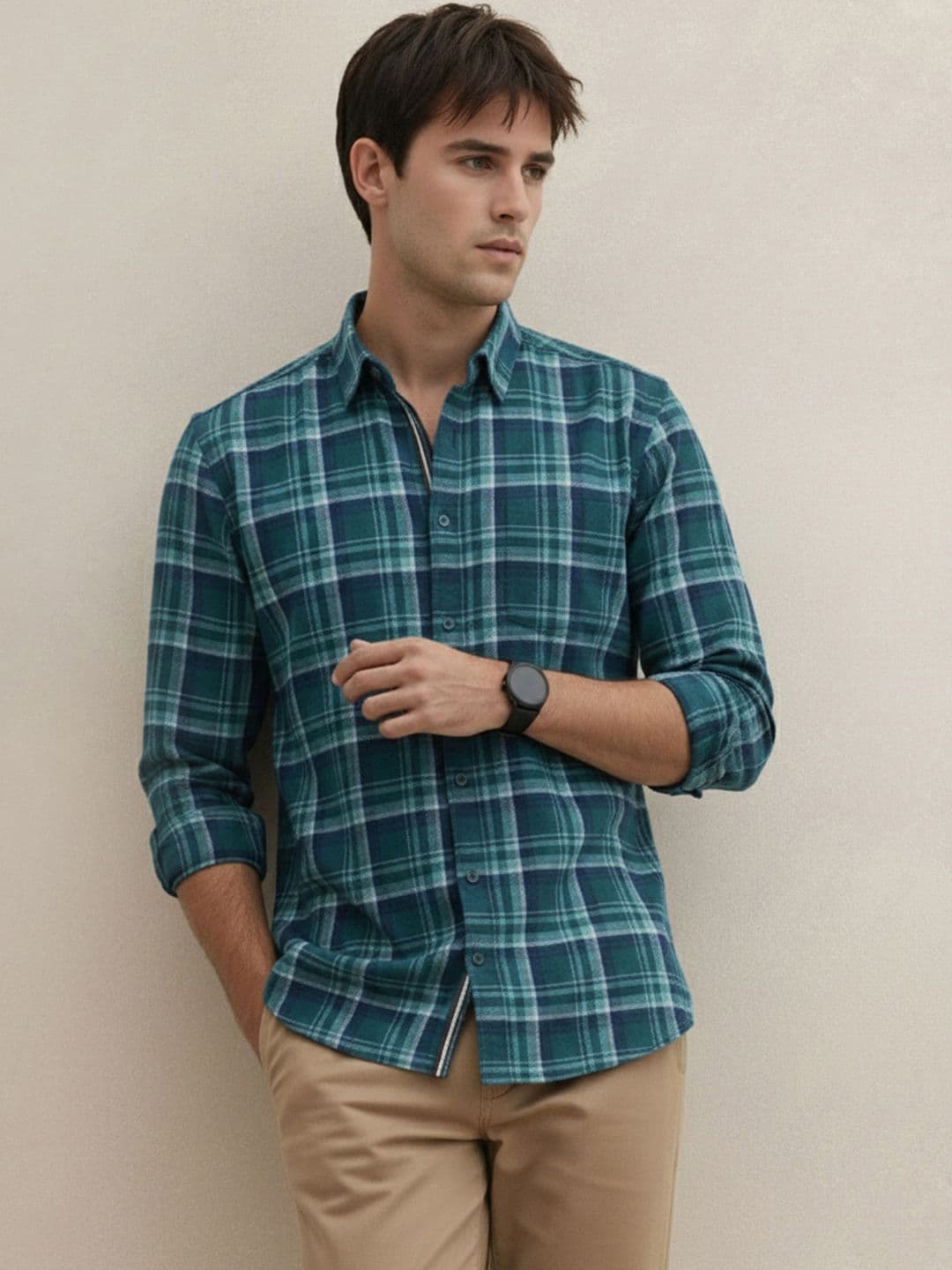 THE SHIRT CODE Checked Casual Shirt - view 1