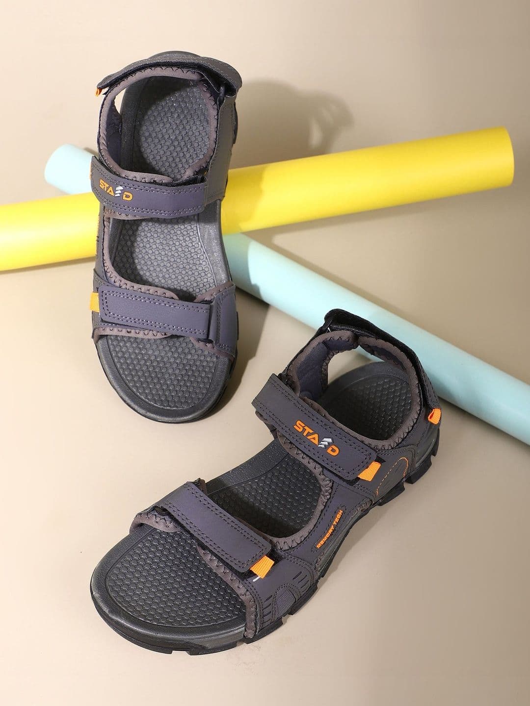 STAED Men PU Sandals - view 1