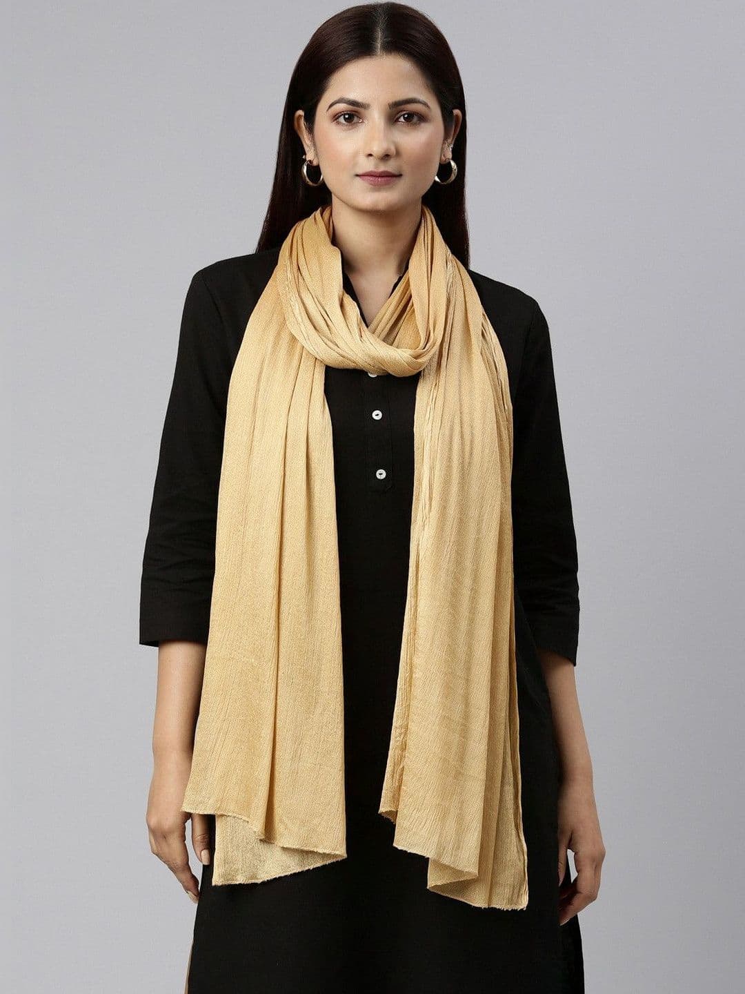 TWIN BIRDS Women Lightweight Nylon Shimmer Shawl - view 1