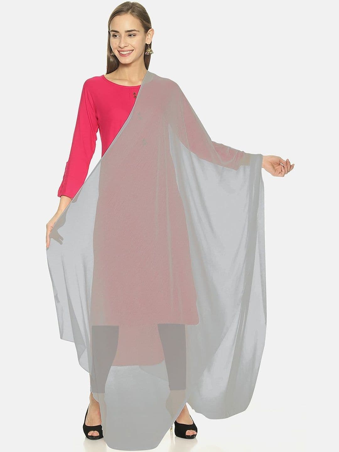 TWIN BIRDS Women Nylon Chiffon Lightweight Soft Shawl - view 1