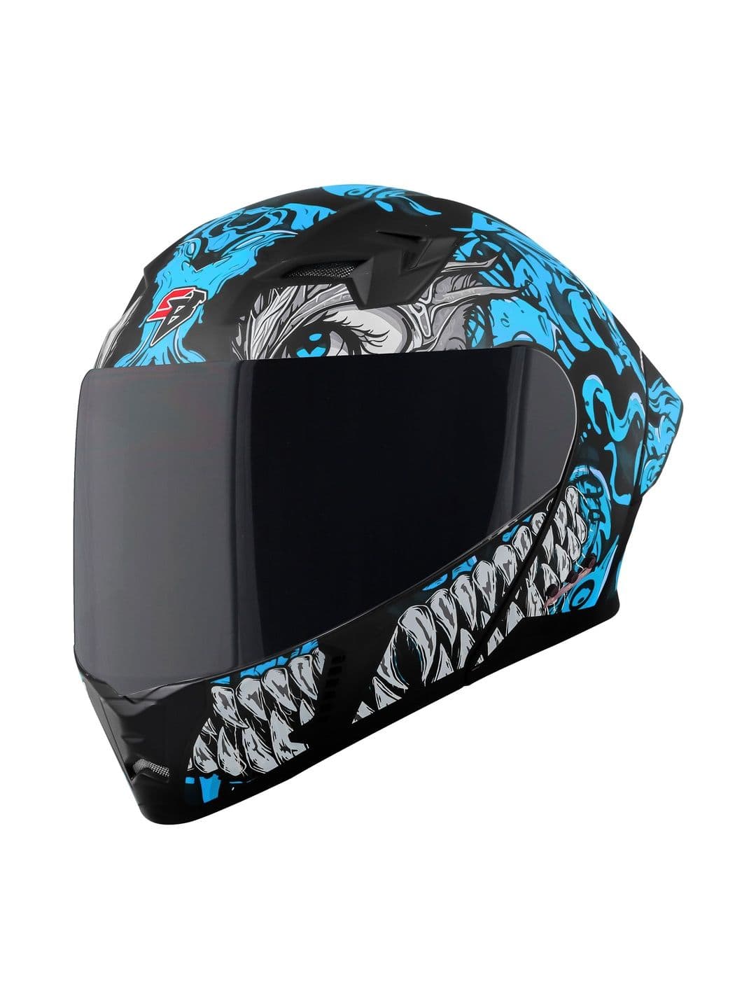Steelbird Steel Scratch Resistant Flip-up Riding Helmet - view 1