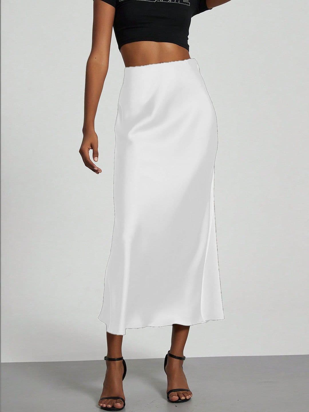 KATECLO A-Line High-Waist Midi Skirts - view 1