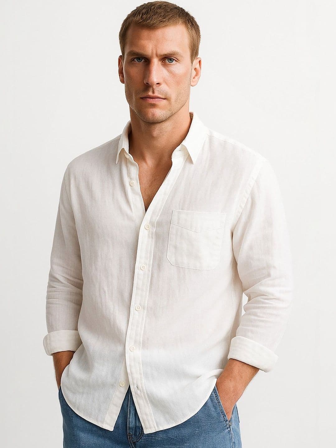 MISCHIEF MONKEY Men Classic Casual Shirt - view 1