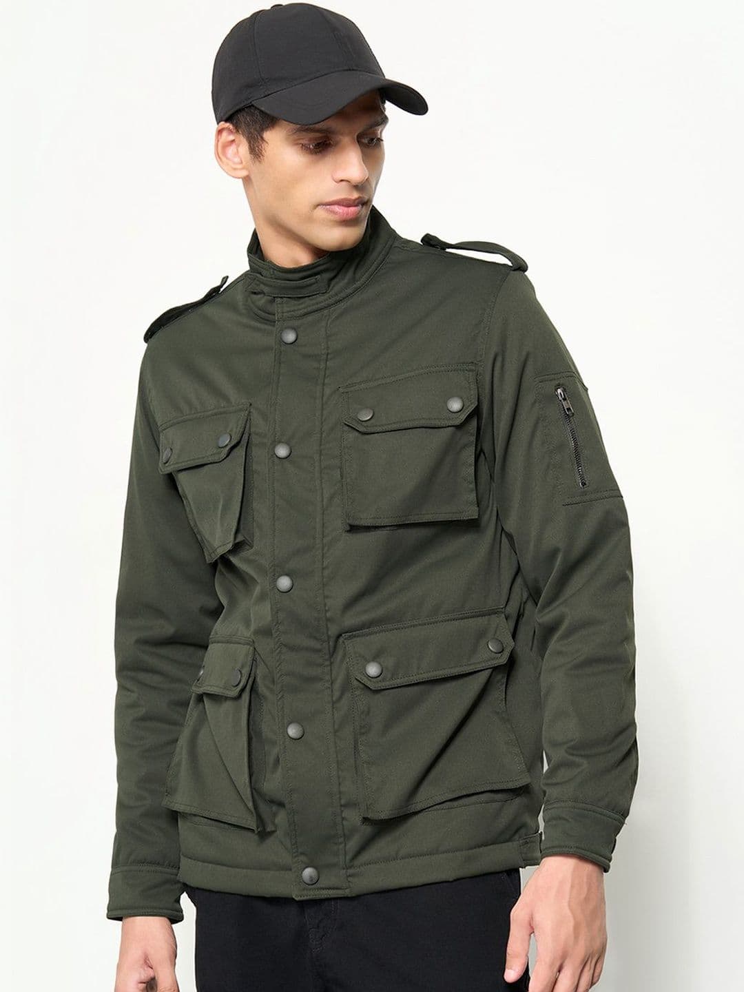 7 Alt by Pantaloons Men Lightweight Woven Jacket - view 1