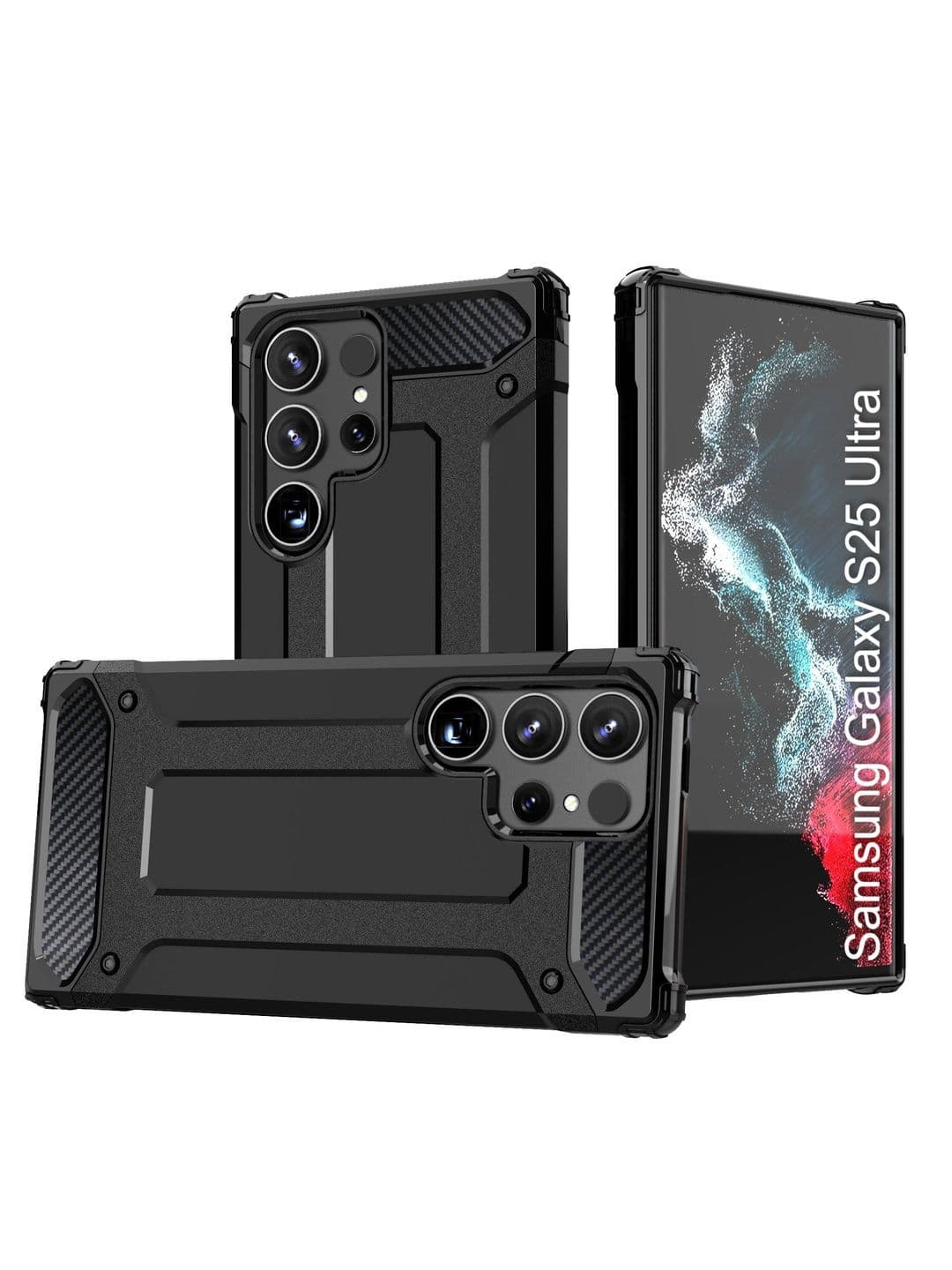 Luxury Kase Solid Printed Samsung Galaxy S25 Ultra 5G Back Case Mobile Accessories - view 1