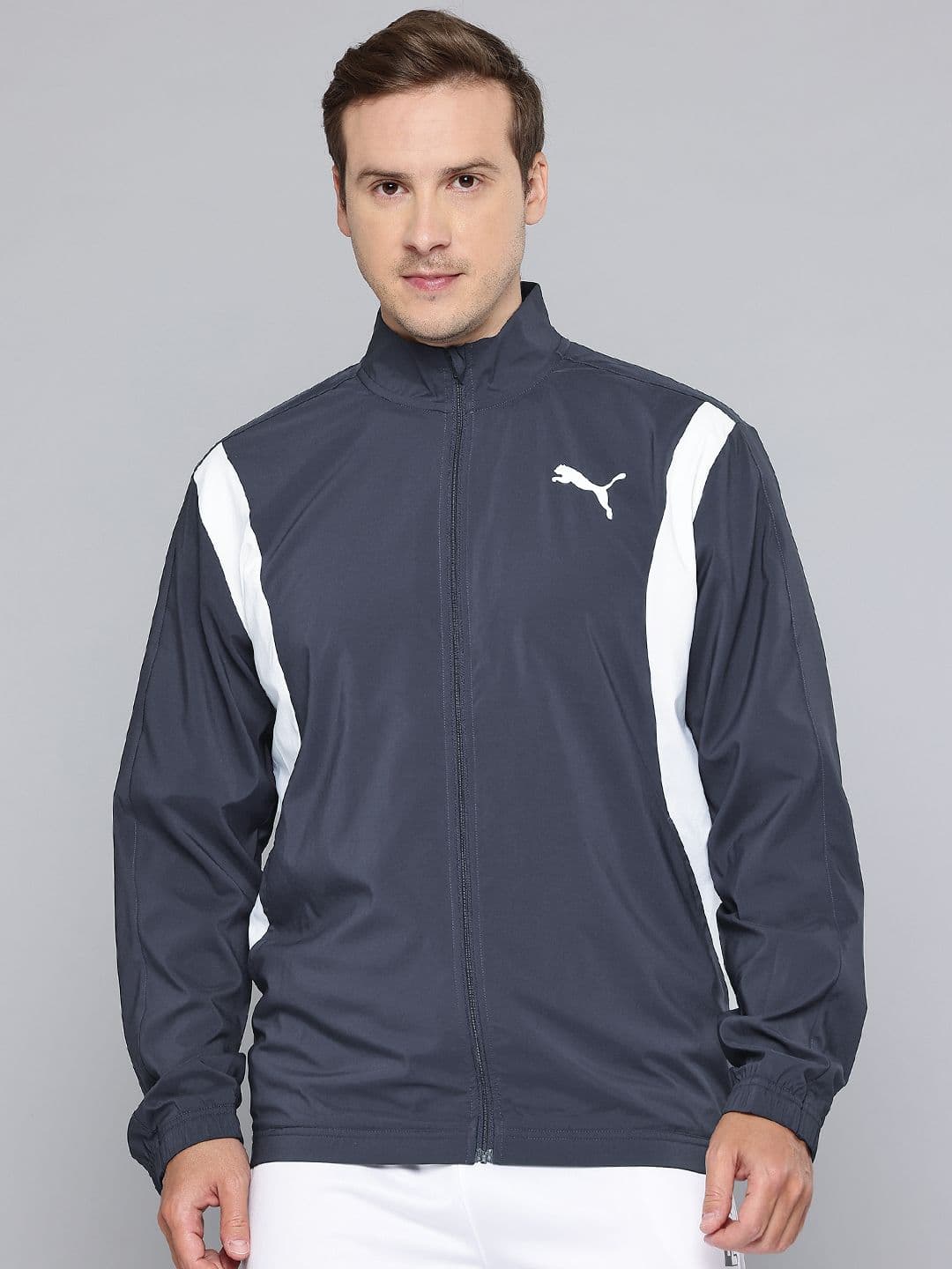 Puma Colourblocked Lightweight Running Sporty Jacket - view 1
