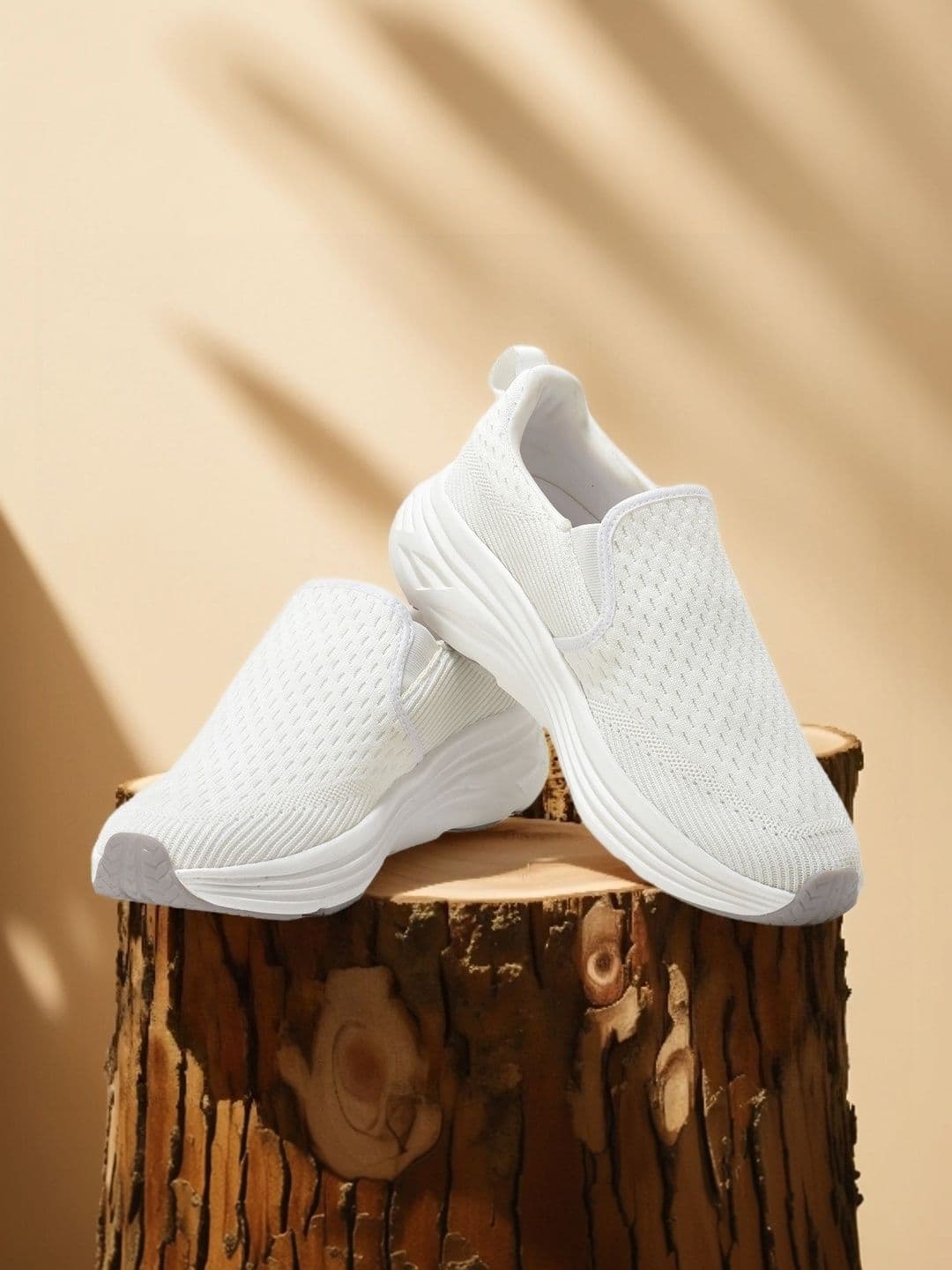 Cantabil Men Textured Slip-On Sneakers - view 1