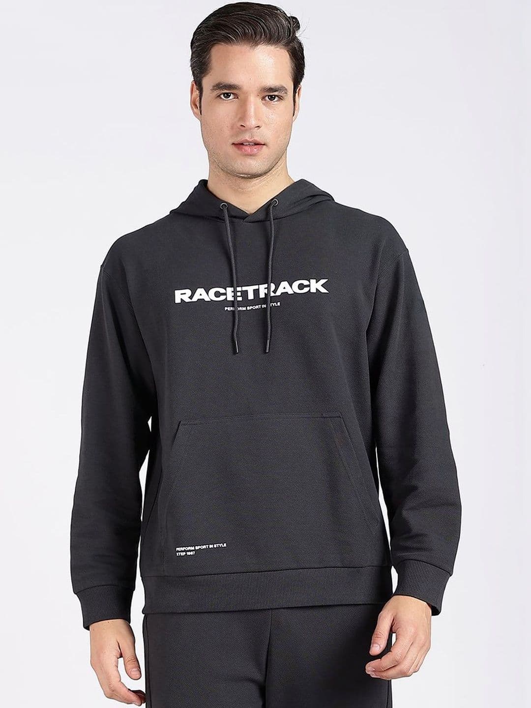 Xtep Men Typography Lightweight Training or Gym Sporty Jacket - view 1