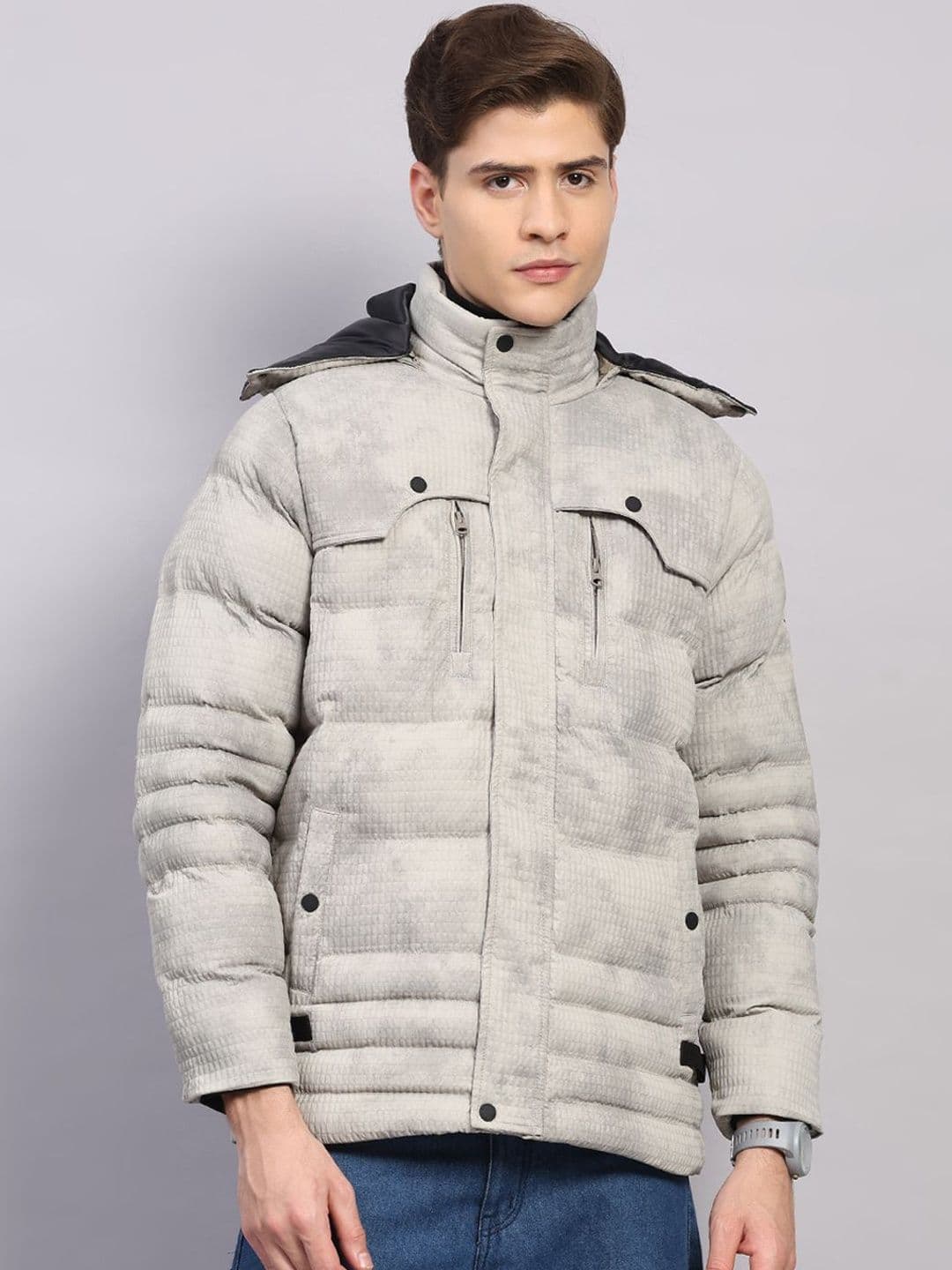 Monte Carlo Men Lightweight Outdoor Puffer Jacket - view 1