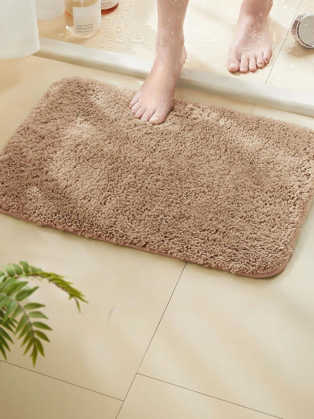 MAXOSHINE Beige Anti-Skid Doormat - view 1