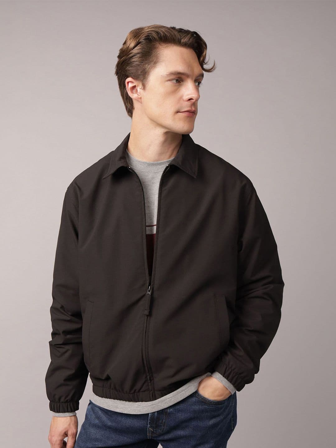 AMERICAN EAGLE OUTFITTERS Men Open Front Jacket - view 1