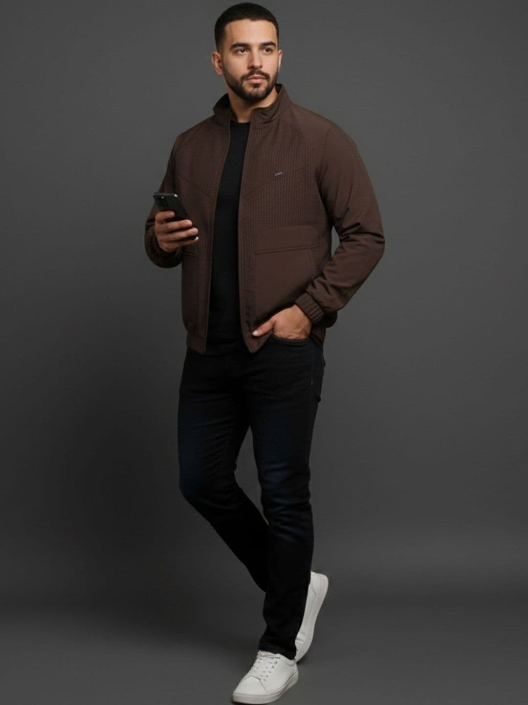 UNEX Men Lightweight Woven Jacket - view 1