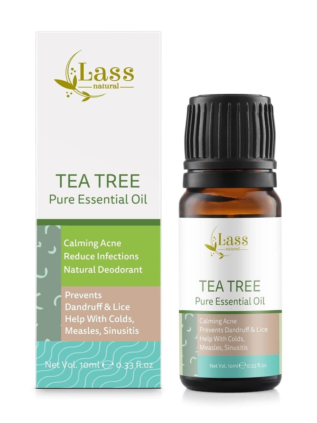 Lass Natural Tea Tree Pure Essential Oil - 10 ml - view 1