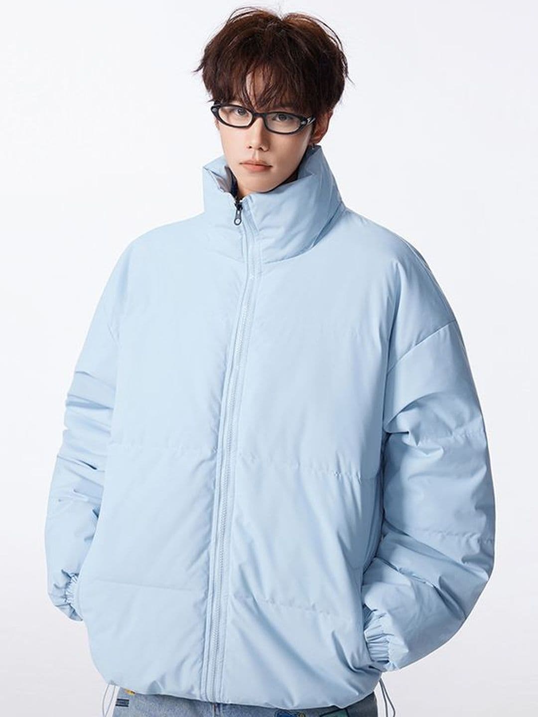 StyleCast x Revolte Mock Collar Quilted Jacket - view 1