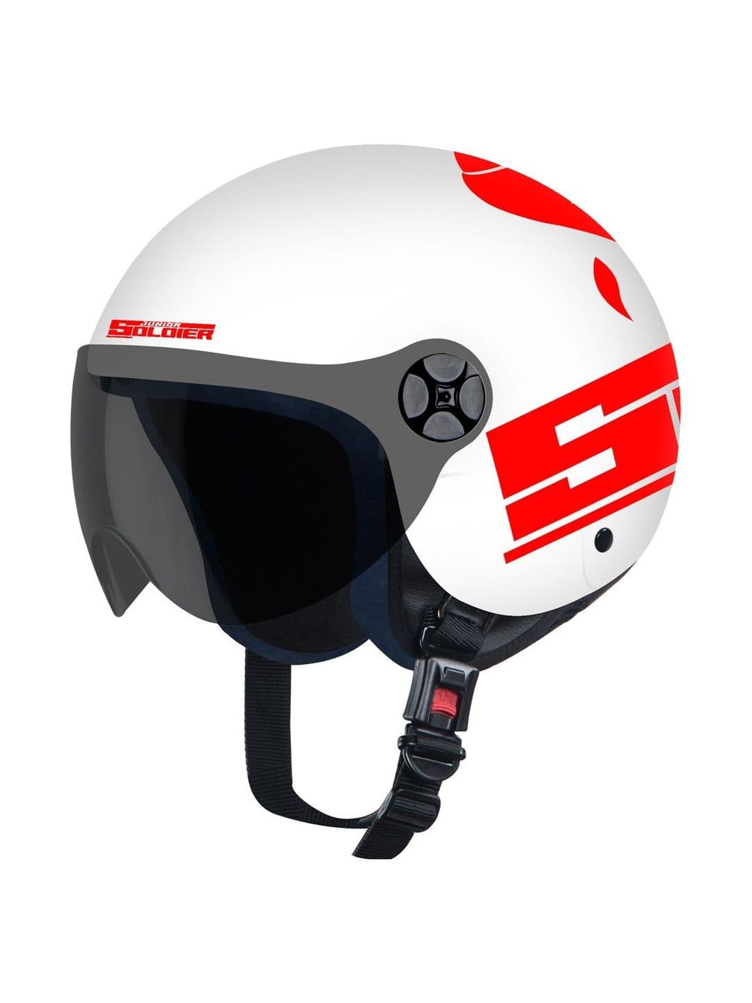 Steelbird Kids SBH-16 Junior Solider Open Face Helmet - view 1