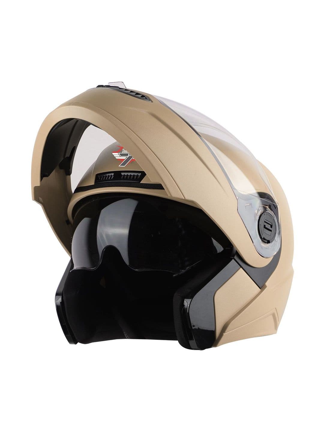 Steelbird Steel Scratch Resistant Flip-up Riding Helmet - view 1