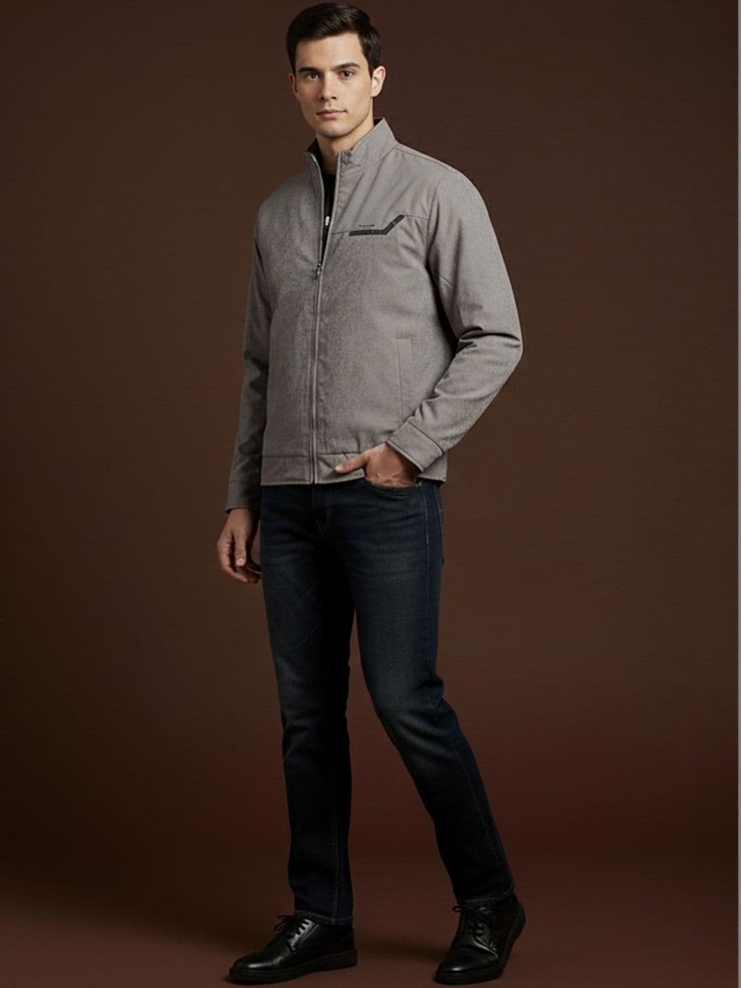 UNEX Men Lightweight Woven Jacket - view 1