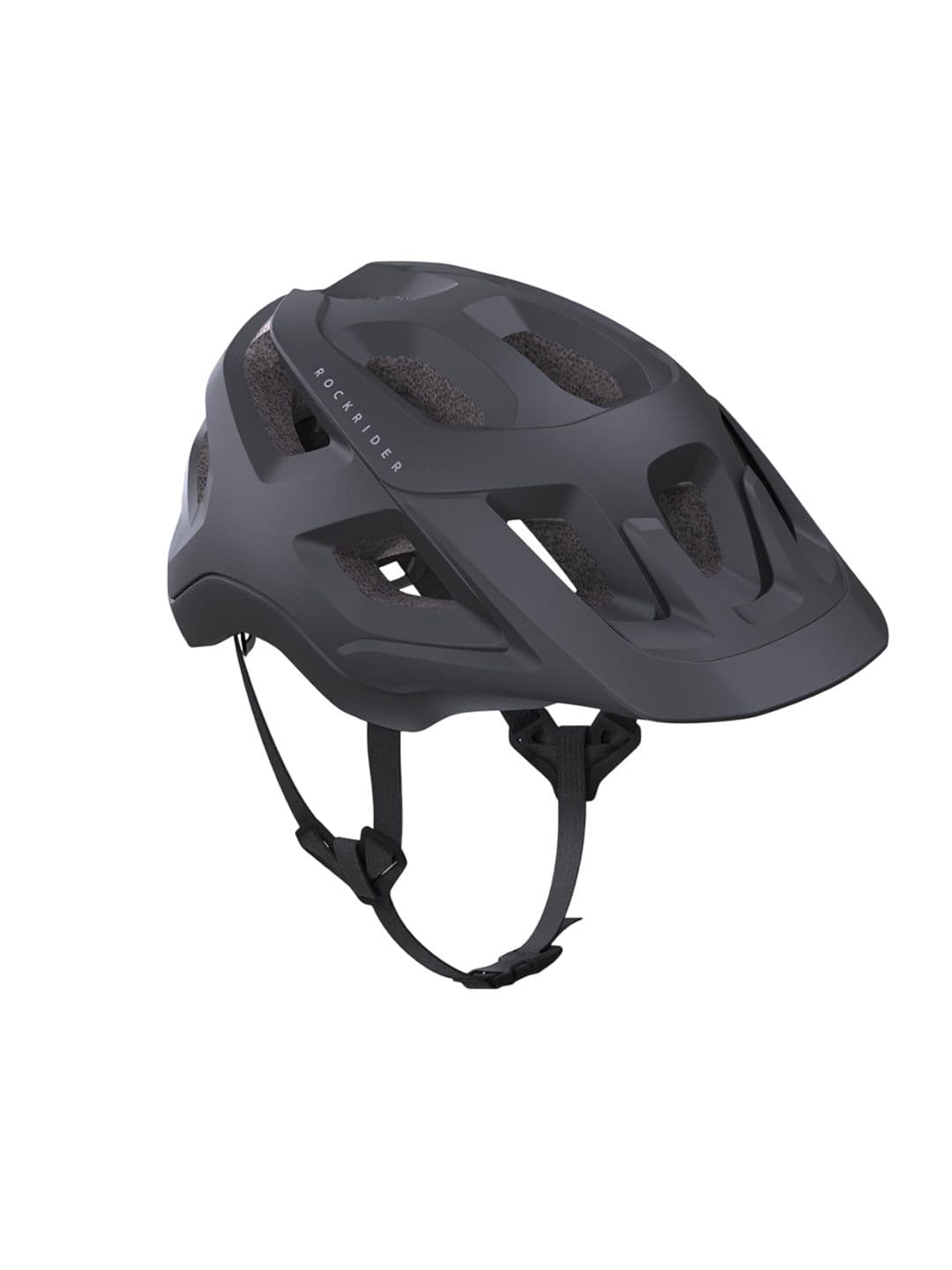Decathlon Rockrider - Unisex Black ST500 Adjustable Mountain Bike Helmet - view 1