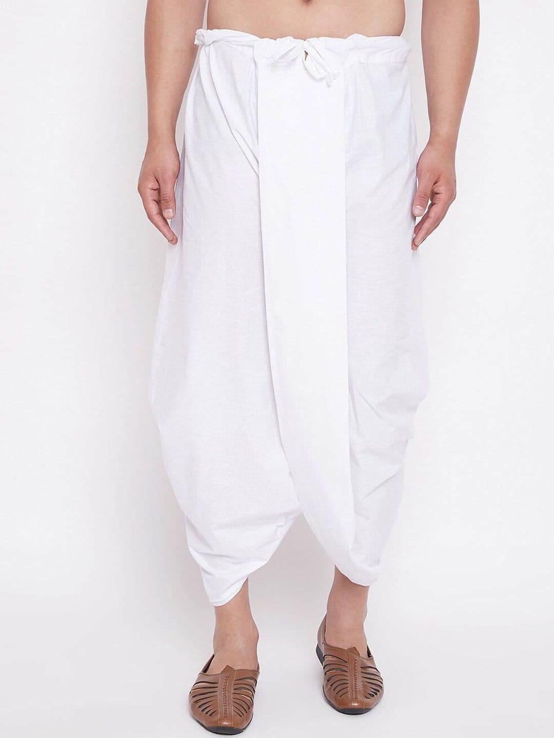 FANZI Men Ankle-Length Solid Dhoti Pants - view 1