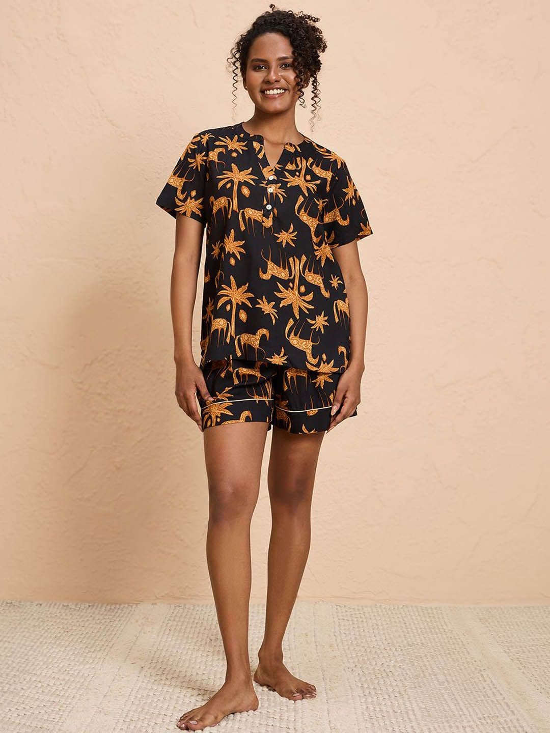 Nykd Women Printed Night suit - view 1