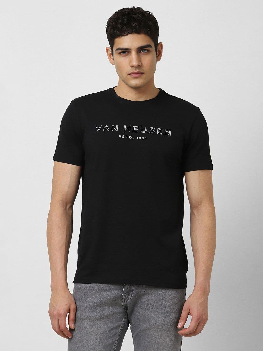 Van Heusen Sport Men Brand Logo Printed T-shirt - view 1