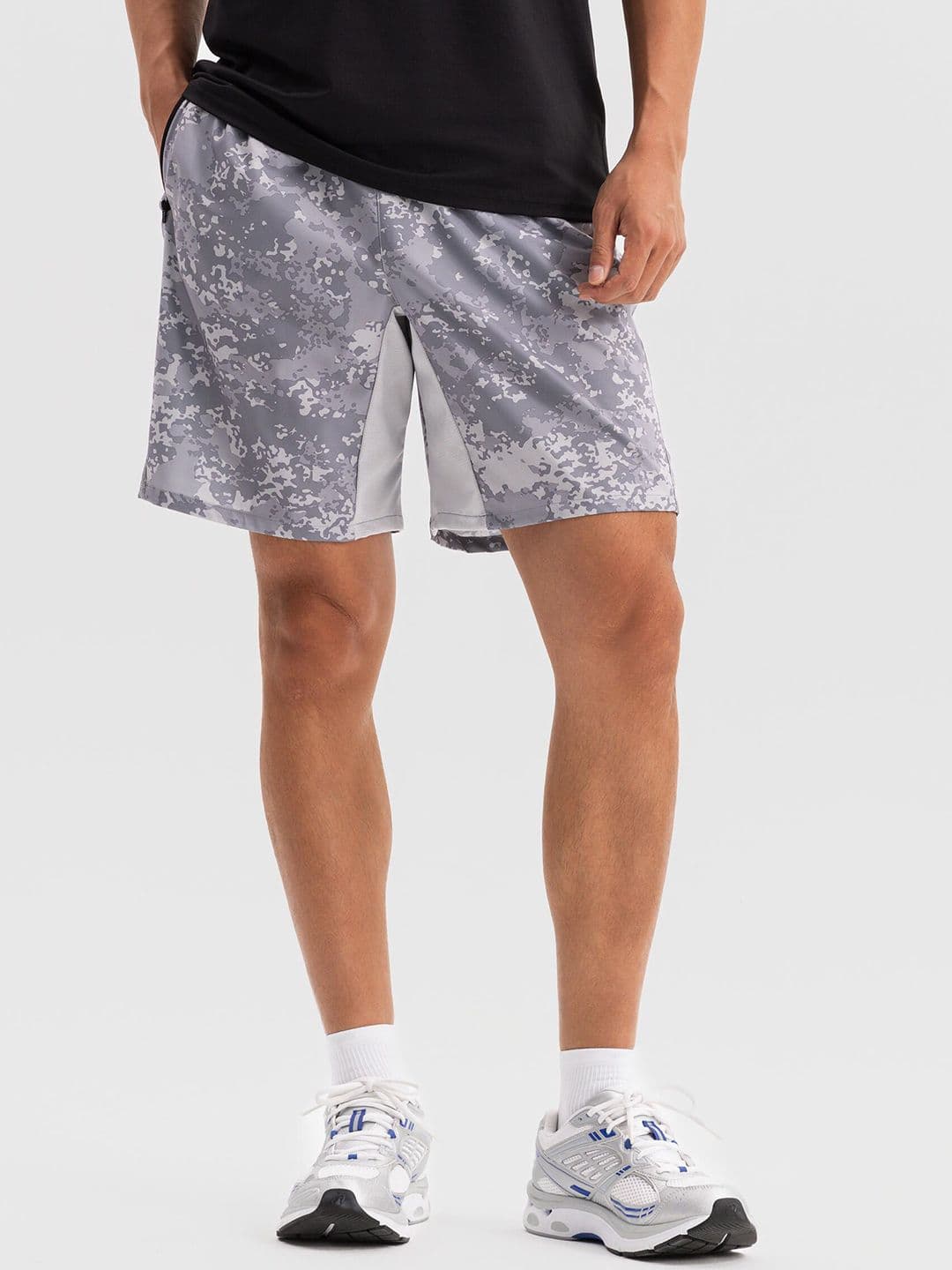 Decathlon Domyos - Men Grey Ct 120 M Quick Dry Gym Shorts - view 1