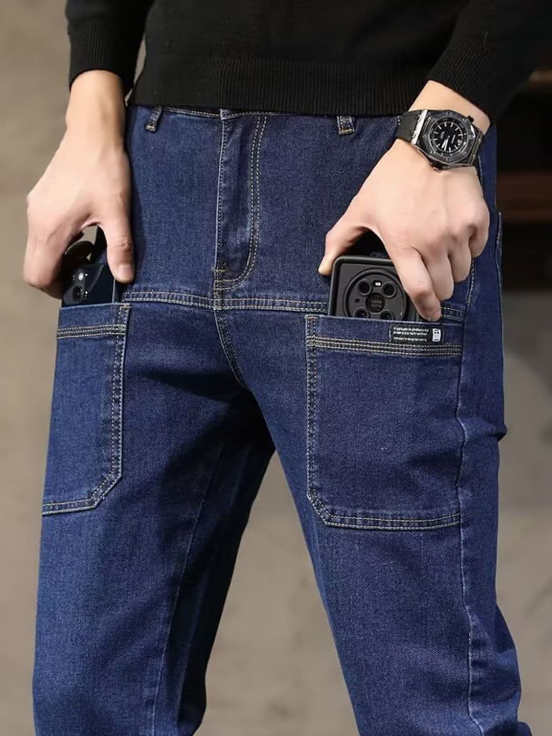 Mast & Harbour Men Mid-Rise Regular Fit Jeans - view 1