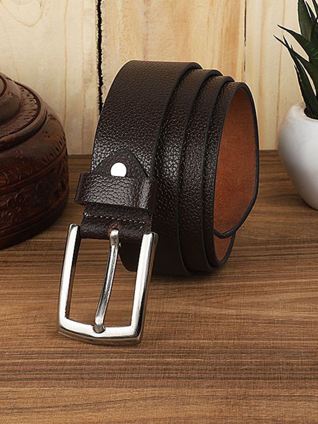 WROGN Men Braided Leather Formal Belt - view 1