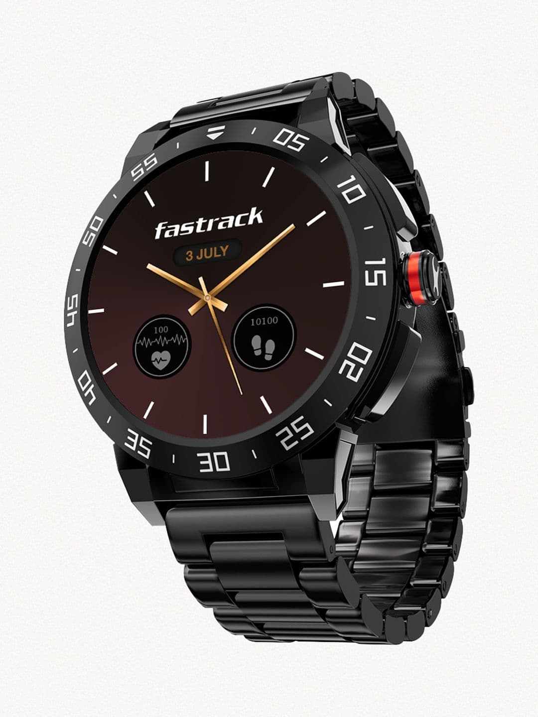 Fastrack Magnus FX3 1.46 Inch Premium Metal Design IP68 SOS AI Voice Assistant Smartwatch - view 1