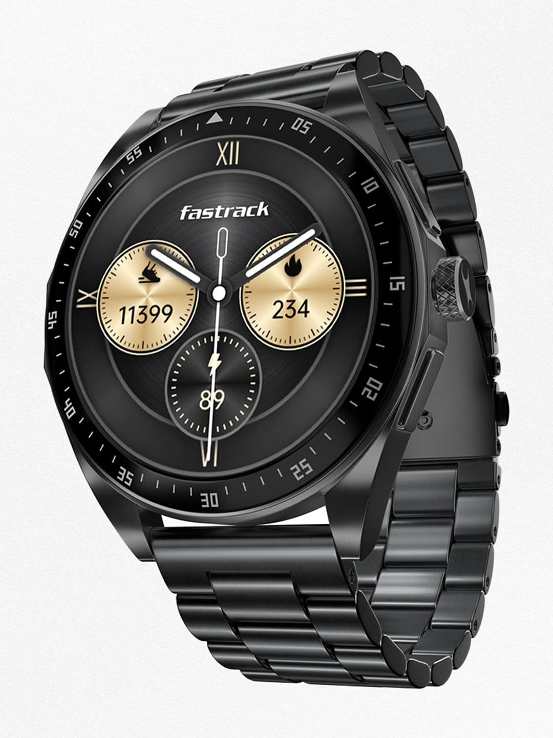 Fastrack Radiant FX1 1.43 Inch AMOLED Display AOD Functional Crown AI Voice IP68 Smart Watch - view 1