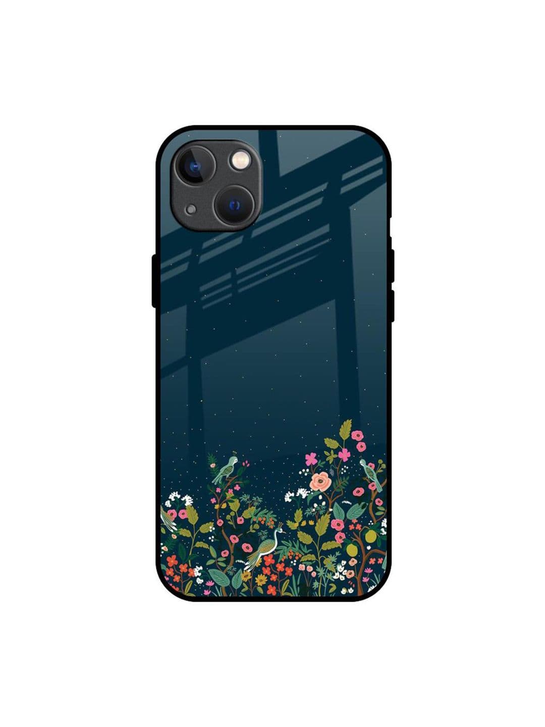 QRIOH Small Garden Printed iPhone 13 Back Case - view 1