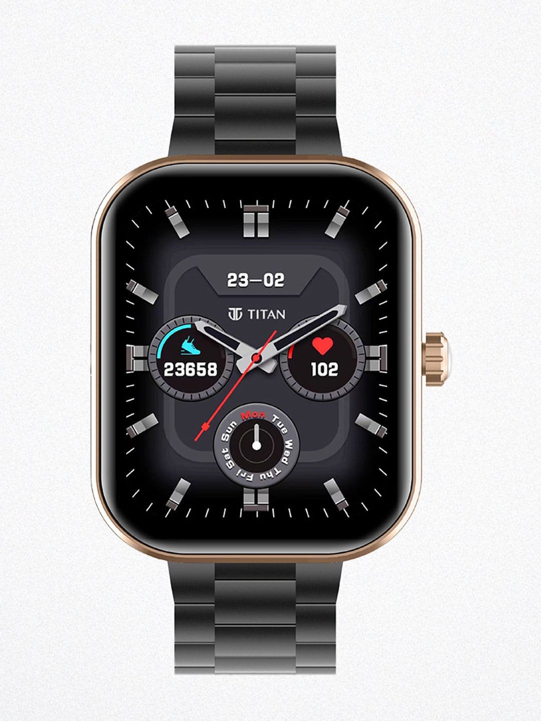 Titan Mirage 1.96 Inch AMOLED Display AOD(410x502) Functional Crown BT Calling Smart Watch - view 1