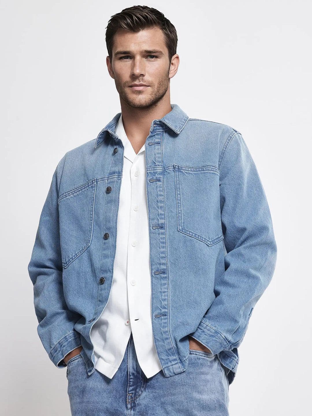 RARE RABBIT Men Washed Jacket - view 1