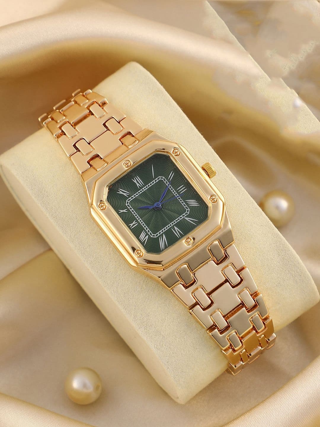 HAUTE SAUCE Women's The Torque Roman Square Watch SS25_HSWC1311 - view 1