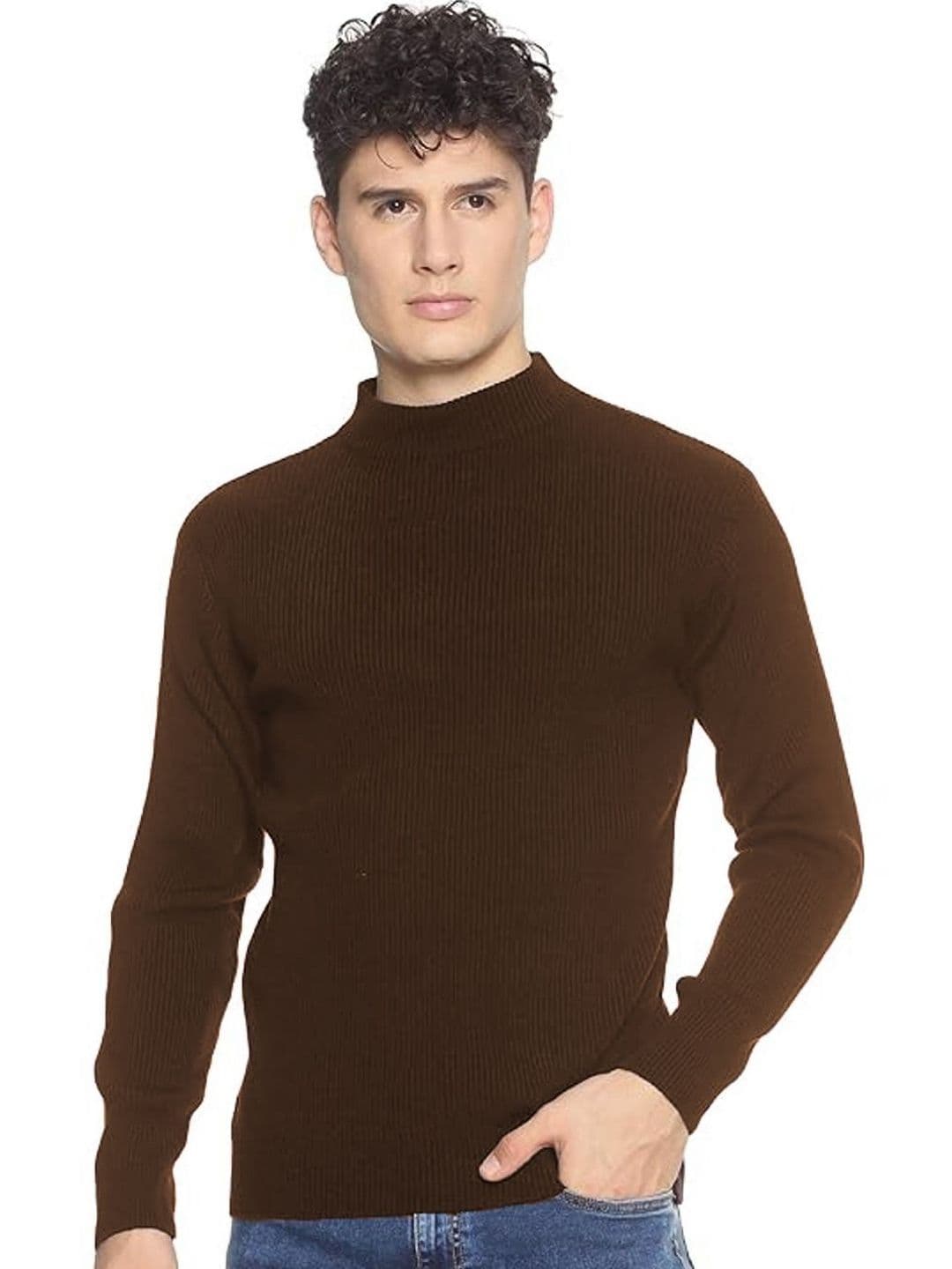 Moda Rapido Men High Neck Slim Fit T-shirt - view 1